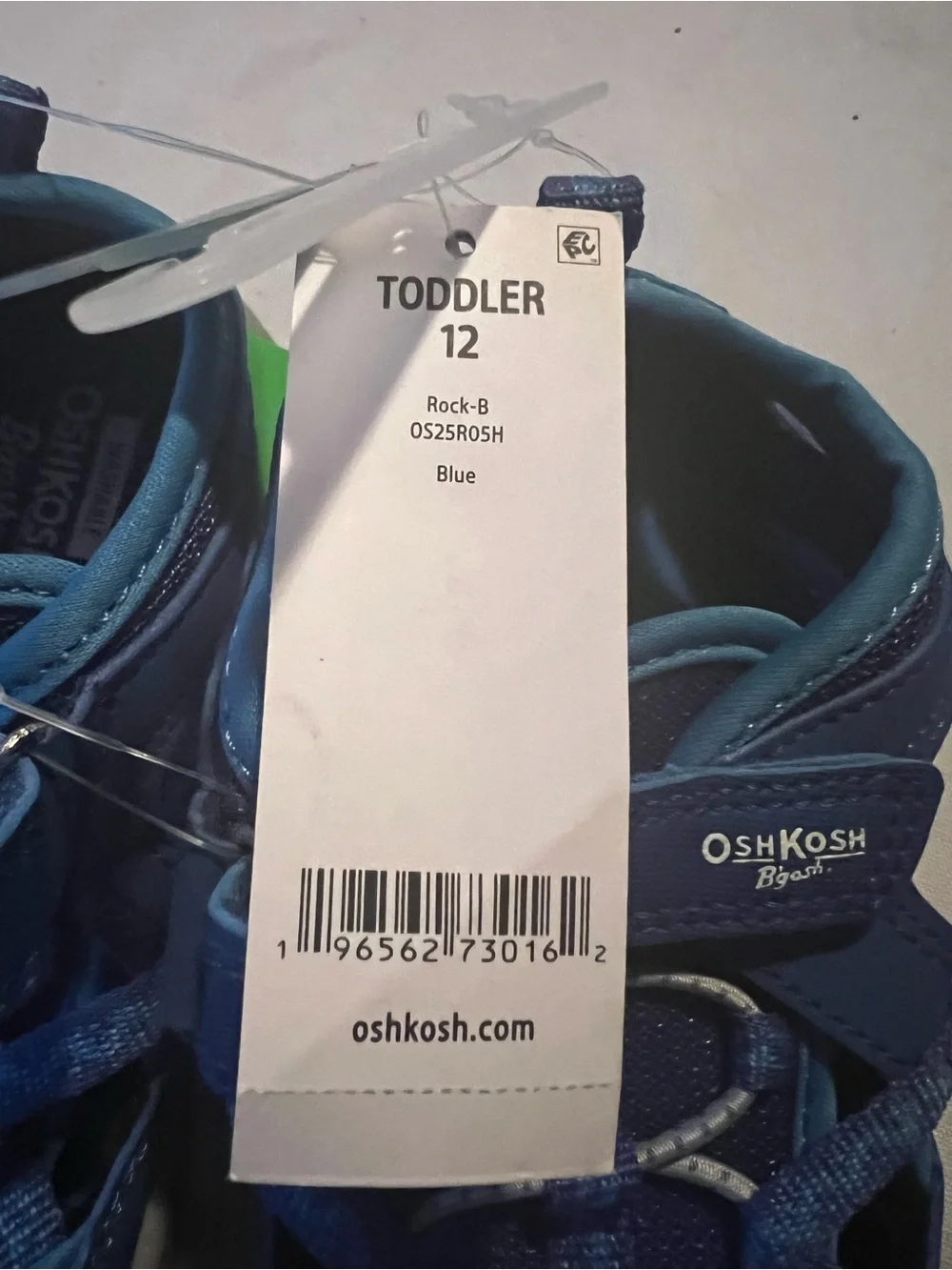 OshKosh B'gosh Navy and Teal Kids Athletic Sneakers